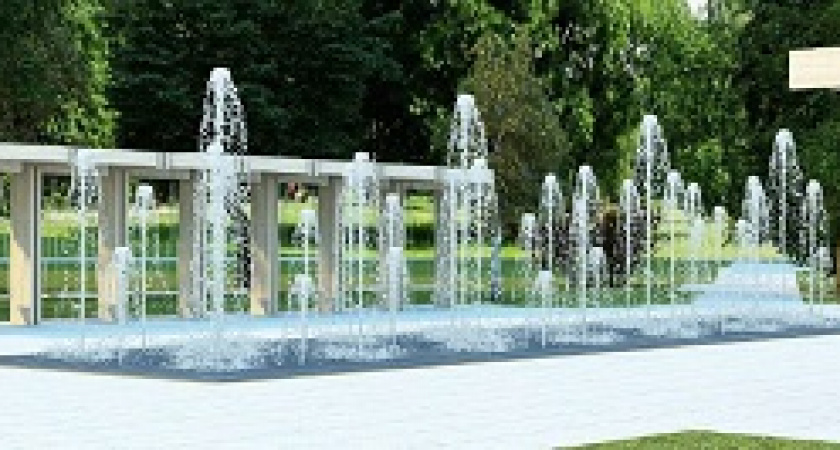 В парке на Центральной набережной появится пруд