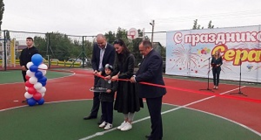 Под Волгоградом появилась новая спортплощадка от фонда Исинбаевой