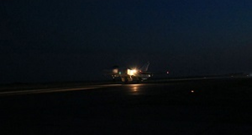 Под Волгоградом прошли ночные учения для бомбардировщиков