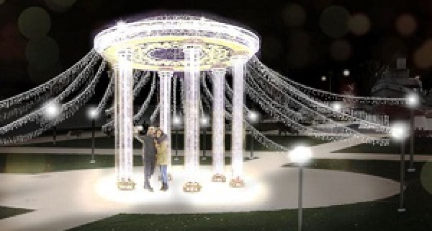 Волгоград начал готовиться к Новому году 