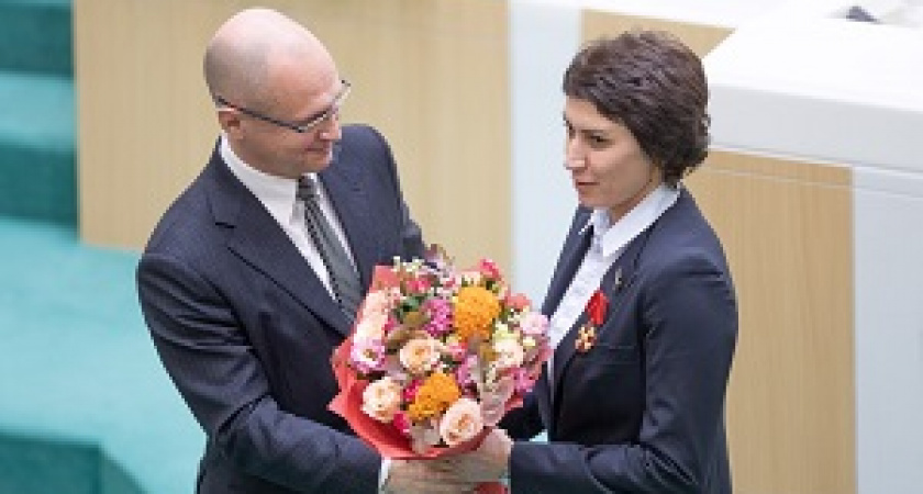 Татьяну Лебедеву наградили орденом Александра Невского