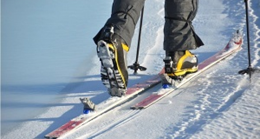 В Комсомольском саду открыт прокат лыж