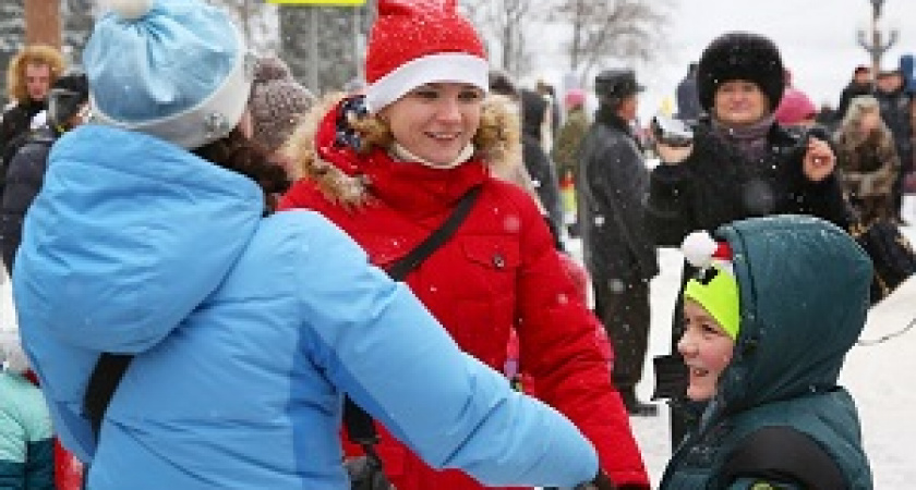 На главной площади Волгограда начинается серия новогодних шоу-программ 