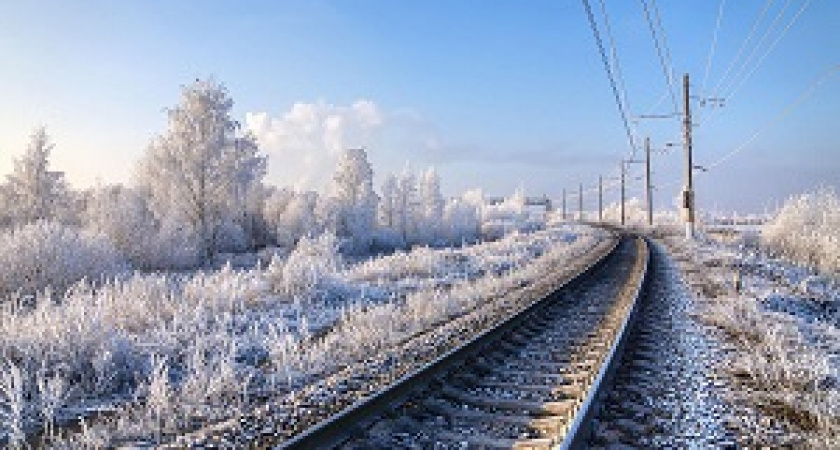 Приволжская железная дорога сообщила о задержке ряда поездов из-за снегопада