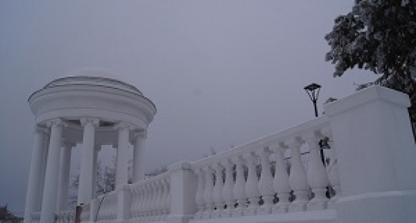 На набережной завершают восстановление ротонды