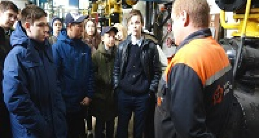 Школьники посетили старейшую котельную Волгограда