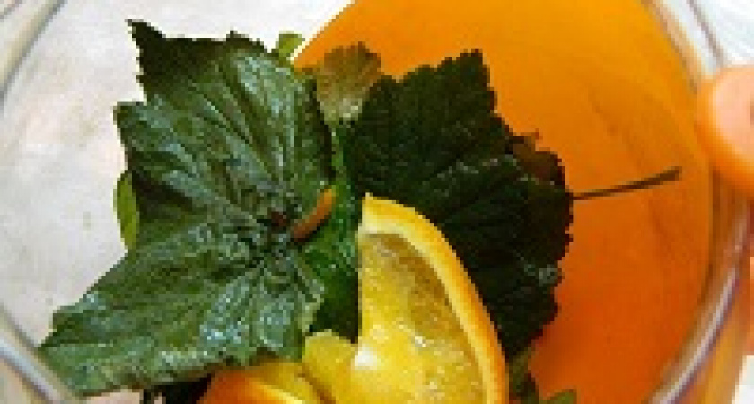 Лист смородины от быстрого старения