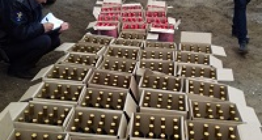 Под Волгоградом обнаружили грузовик с подпольным алкоголем