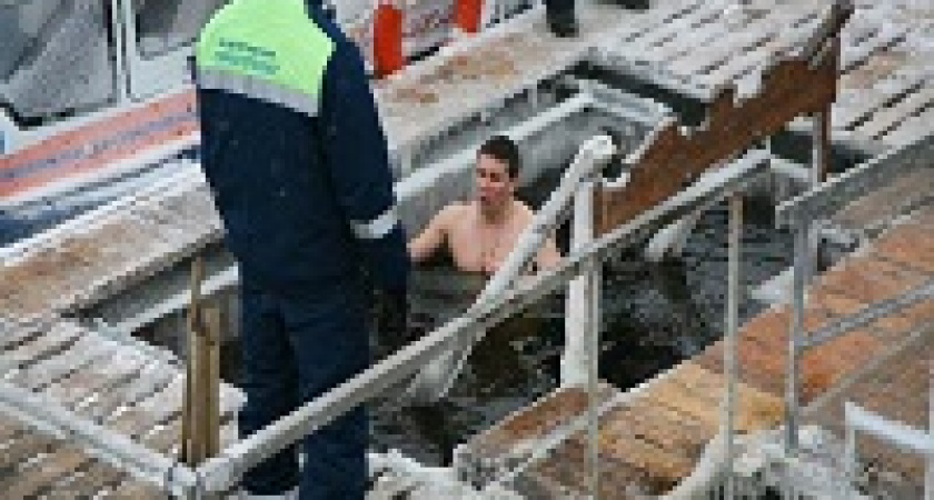 В Волгограде определили места для купаний на Крещение