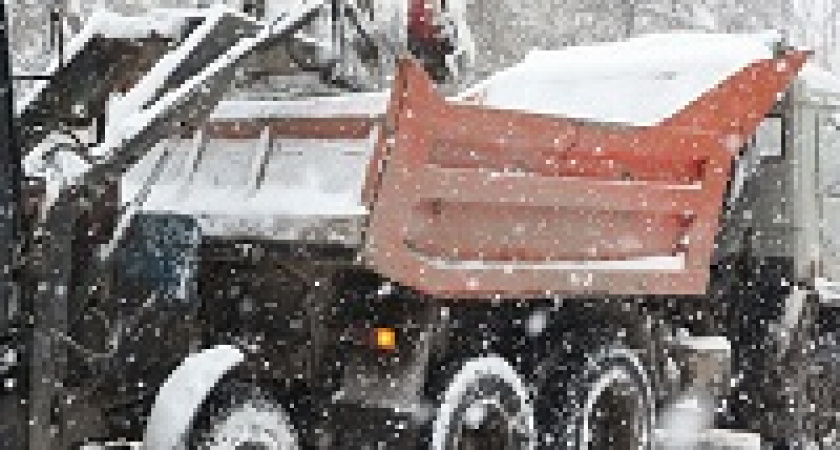 Волгоград накрыло снегопадом