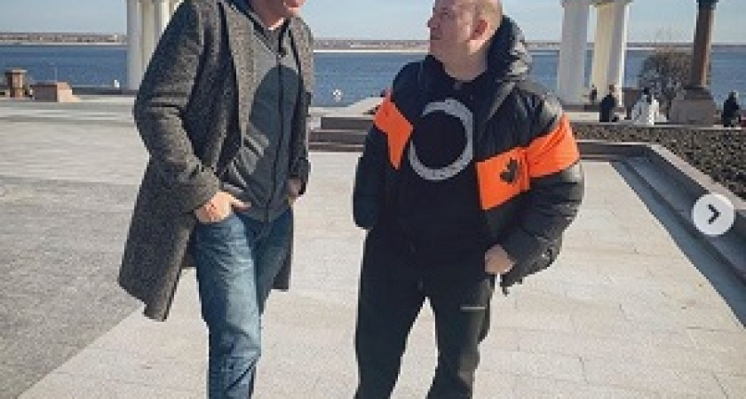 Виторган и Бурунов снимают в Волгограде новый проект