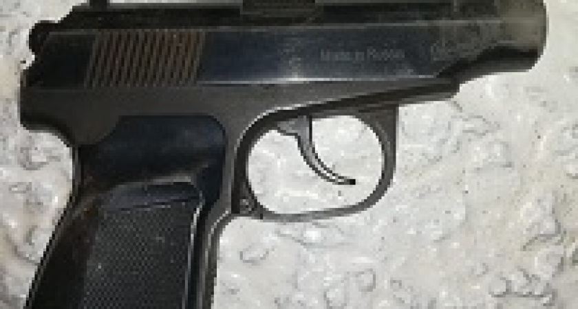 Под Волгоградом пьяный водитель угрожал полицейским пистолетом