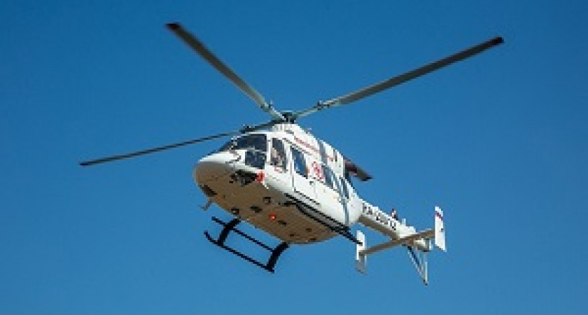 Волгоградская санавиация спасала жителя Астраханской области