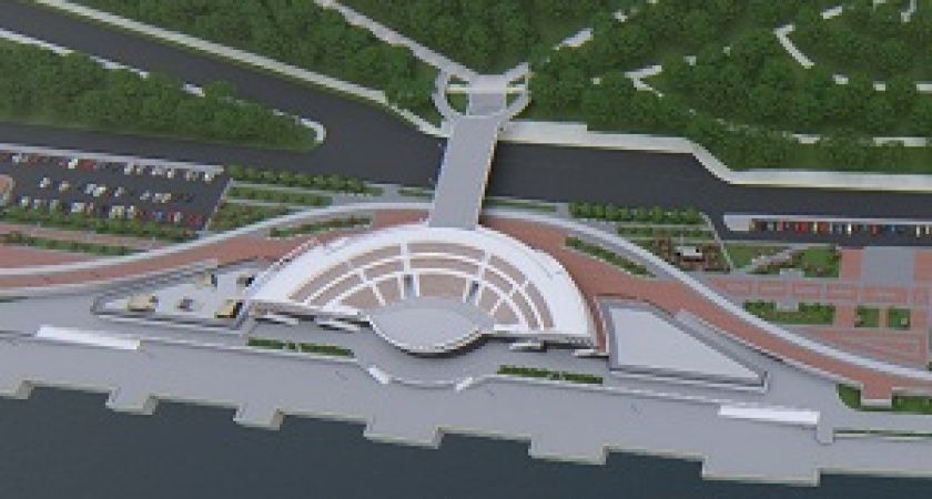 На набережной появится пешеходный мост