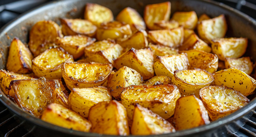 Как обжарить картошку до хруста
