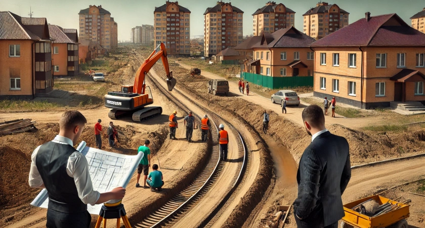 В Волгограде началось проектирование новой дороги в поселке Солнечный