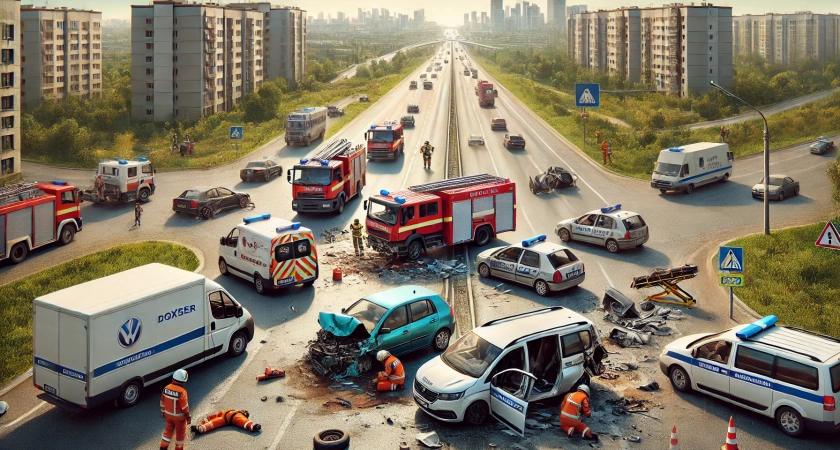 В Волгоградской области за сутки произошло несколько серьёзных аварий: погибли трое, включая ребёнка