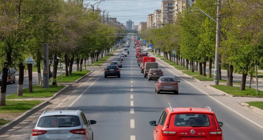 В Волгограде из-за забега перекрыли Нулевую Продольную