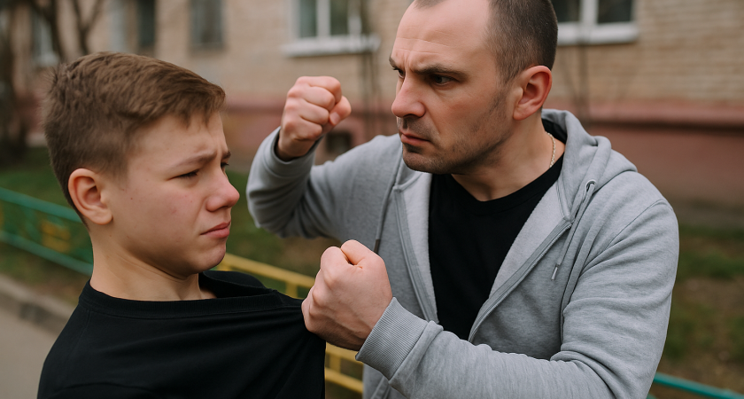 В Волгоградской области полиция разбирается в драке между мужчиной и школьником в Краснослободске