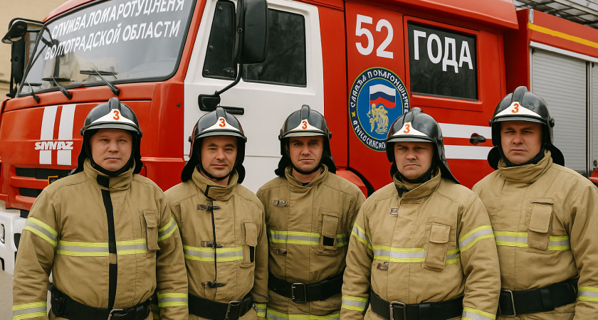 Волгоградская область отметила 52-ю годовщину службы пожаротушения