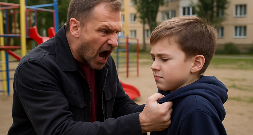 В Волгограде проверяют инцидент: мужчину подозревают в избиении ребёнка на детской площадке