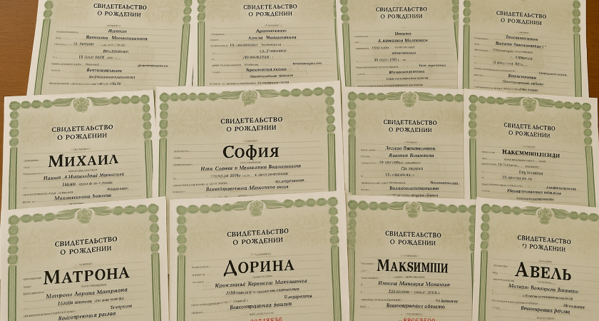 В Волгоградской области выбрали имена для новорождённых в июне: от Михаила до Клариссы