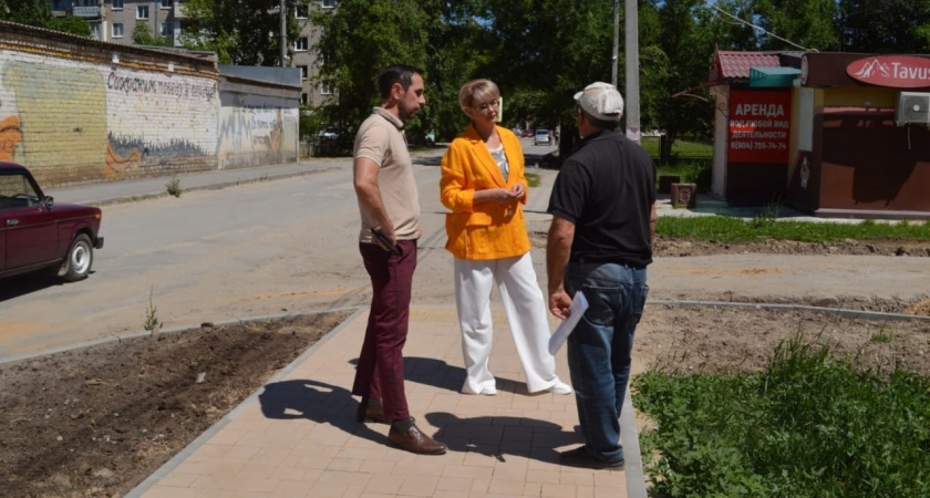 Волгоградская область продолжает благоустройство: в Михайловке преображают общественные пространства