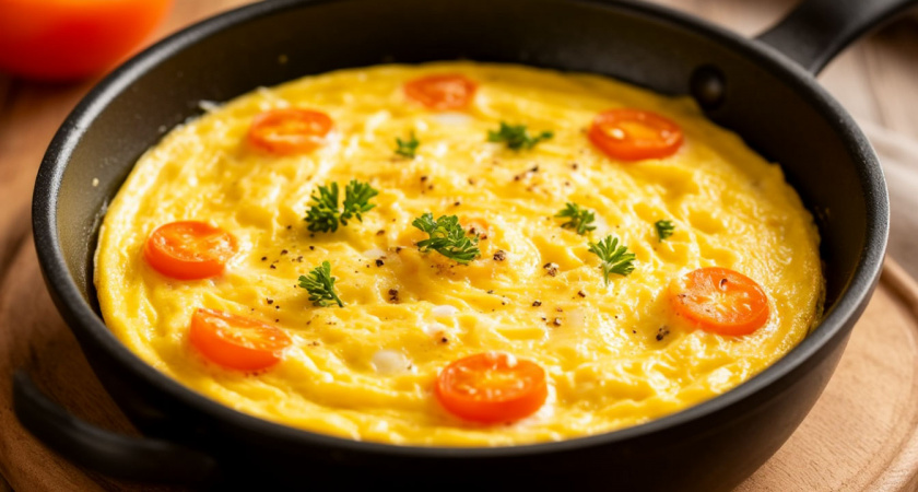 Бабушка научила меня готовить вкуснятину на завтрак за 5 минут: пара яиц и пачка творога - и все готово