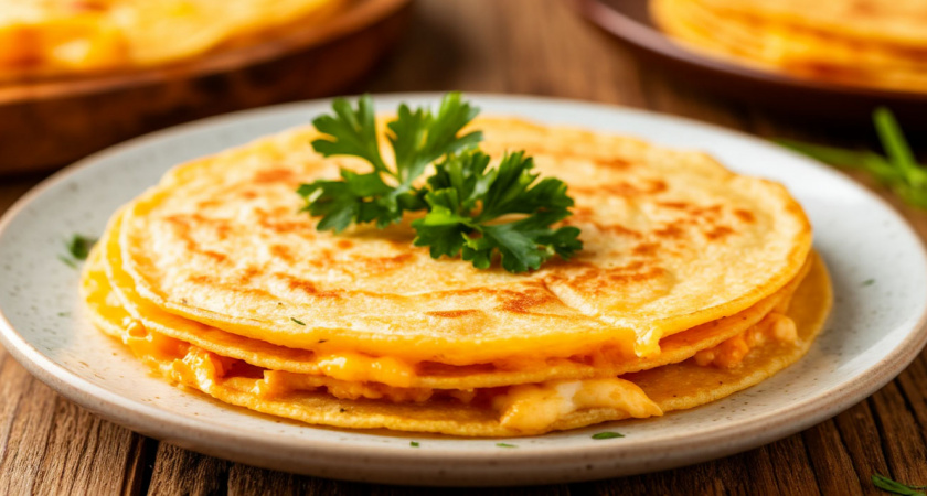Беру кефир, муку и сыр — на выходе нежная сырная лепешка — вкуснее хачапури в 100 раз