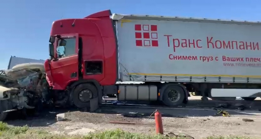 В ДТП с фурой в Волгоградской области погиб водитель легковушки