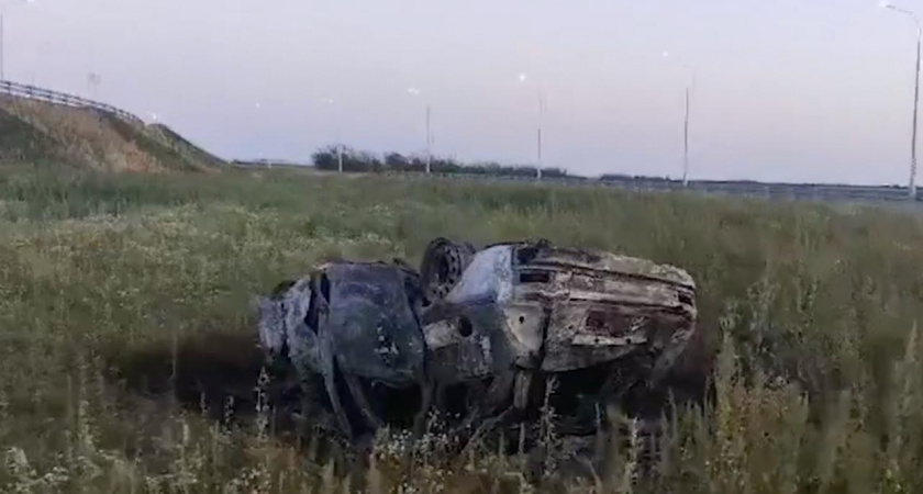 Опрокинулась и вспыхнула: авария в Городищенском районе унесла жизнь пассажира
