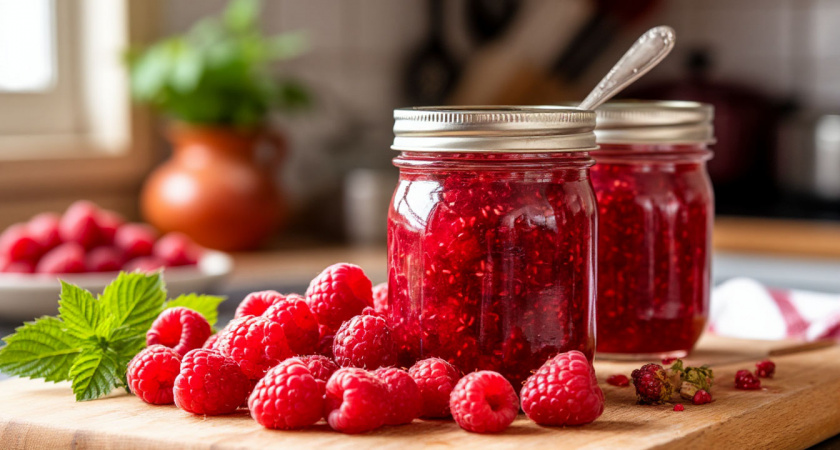 Ароматное малиновое варенье за 5 минут без кипячения: вкусное, полезное и хранится круглый год