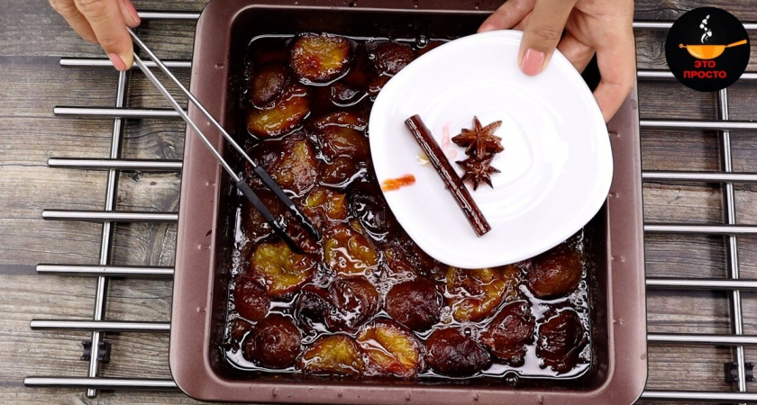 Сливовое варенье не варю, а запекаю — вкус насыщеннее и ароматнее — без возни и хлопот