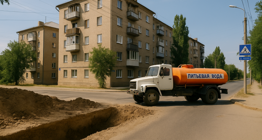 В Волгограде снова отключили воду: жители Советского района остались без ресурса на весь день