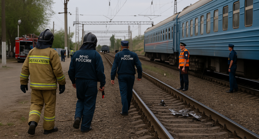 Во Фролово в Волгоградской области из-за падения обломков БПЛА остановились поезда и отменили электрички