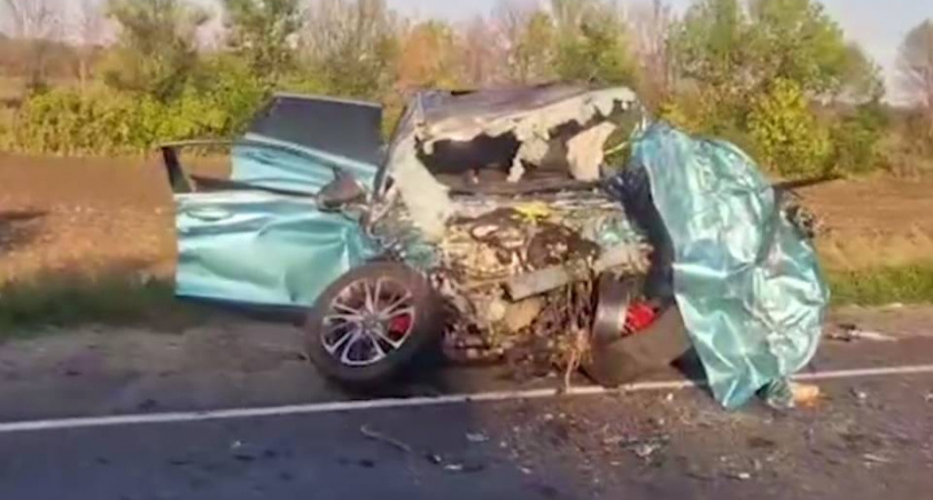 Смерть на встречной полосе: под Волгоградом в ДТП погибли 2 человека