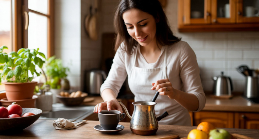 Как сварить дома вкусный кофе в турке — 5 советов