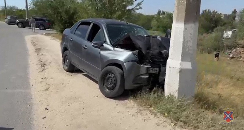 В Городищенском районе «Лада» врезалась в столб: водитель погиб
