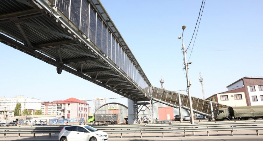 В Волгограде открыт надземный переход через Третью продольную