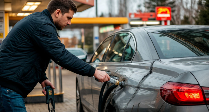 Заправляюсь без фанатизма и делюсь, что будет, если залить слишком много топлива - запомните раз и навсегда