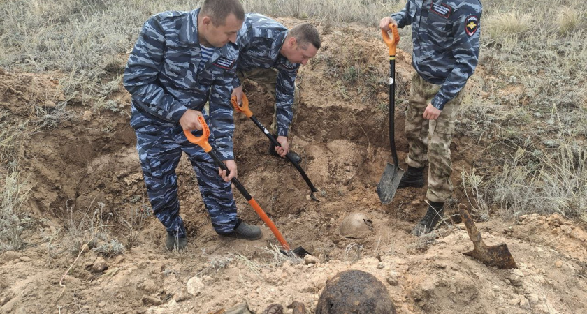 В Волгоградской области обнаружили личные вещи бойцов Красной Армии