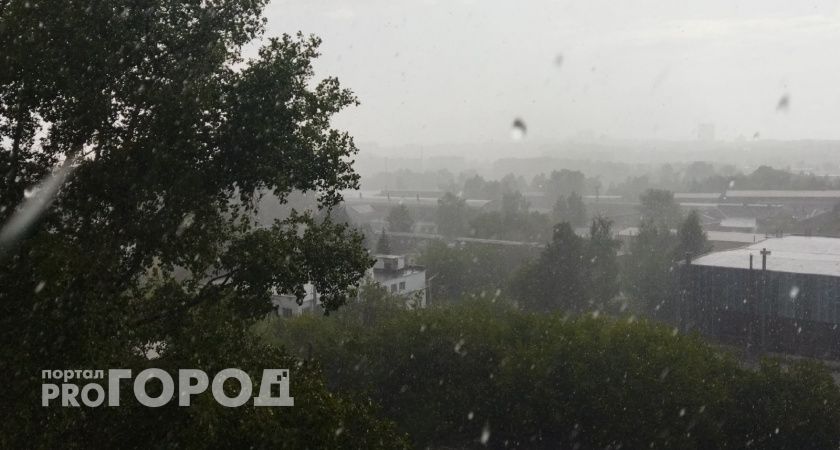 Сильные дожди надвигаются на Волгоградскую область