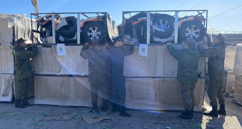 Конфискованные багги и квадроциклы из Волгограда отправили на фронт