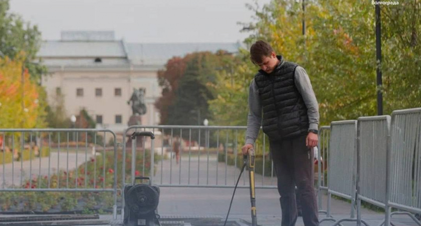Волгоградские фонтаны почти готовы к зиме