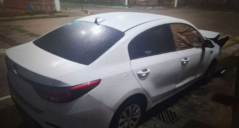 Пьяная гостья угнала Kia и разбила ее в Камышинском районе