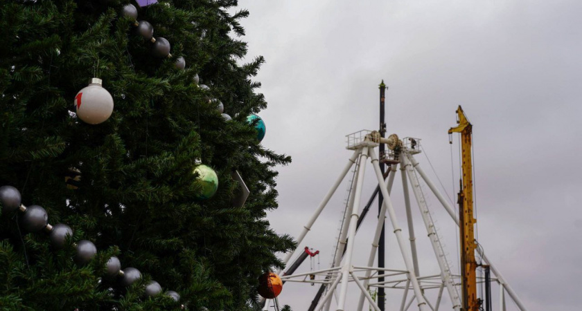 Колесо «Красное солнце» в парке Волгограда разобрали для переезда