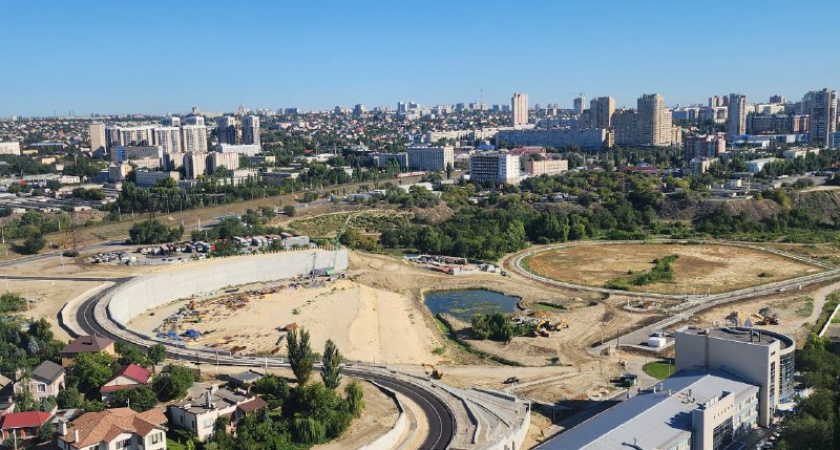 В пойму Царицы в Волгограде открыли новую дорогу