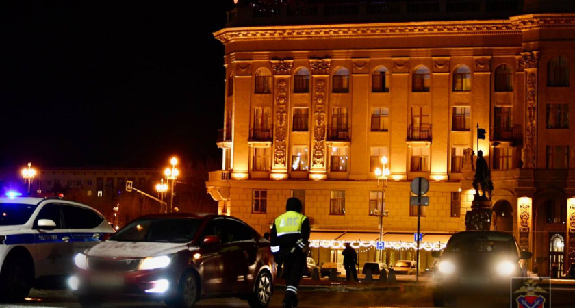 Полиция Волгограда обеспечила порядок в Рождественскую ночь