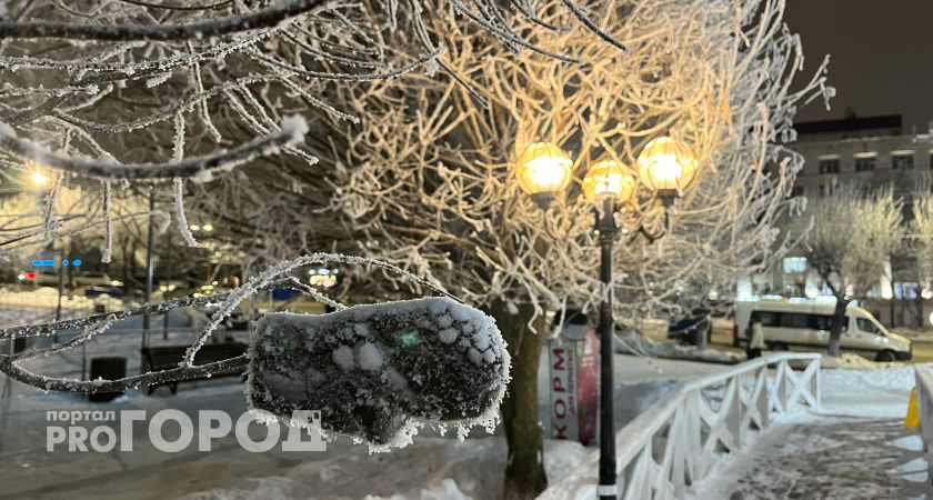 Суровые морозы до -25° скуют Волгоградскую область 20 января 