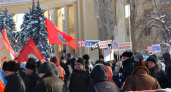 Замерзшие волгоградцы прогоняли Путина